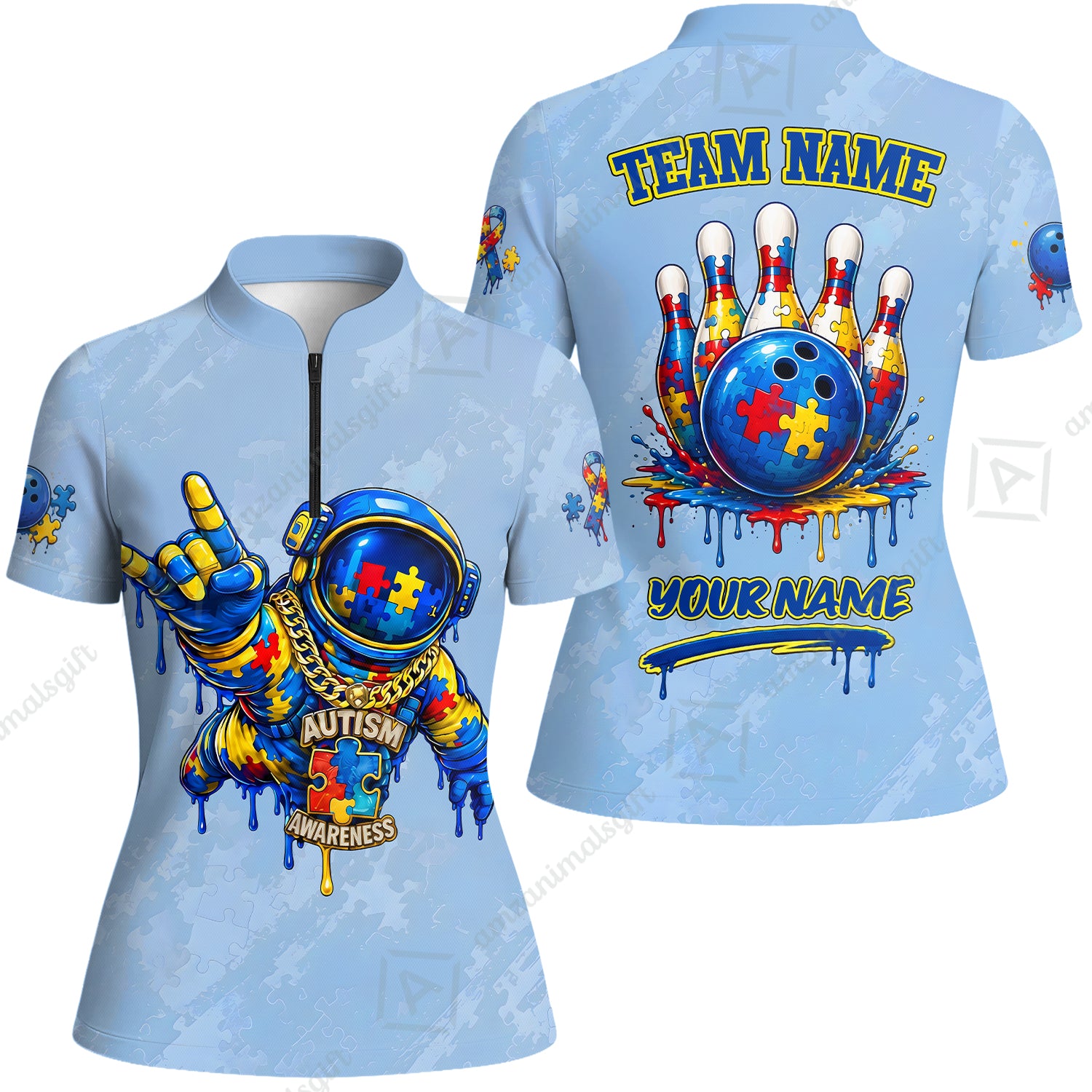 Women Jersey Shirt||Blue