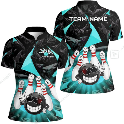 Women Jersey Shirt||Cyan