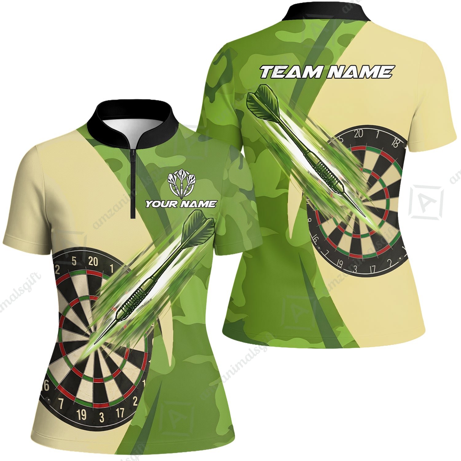Women Jersey Shirt||Green