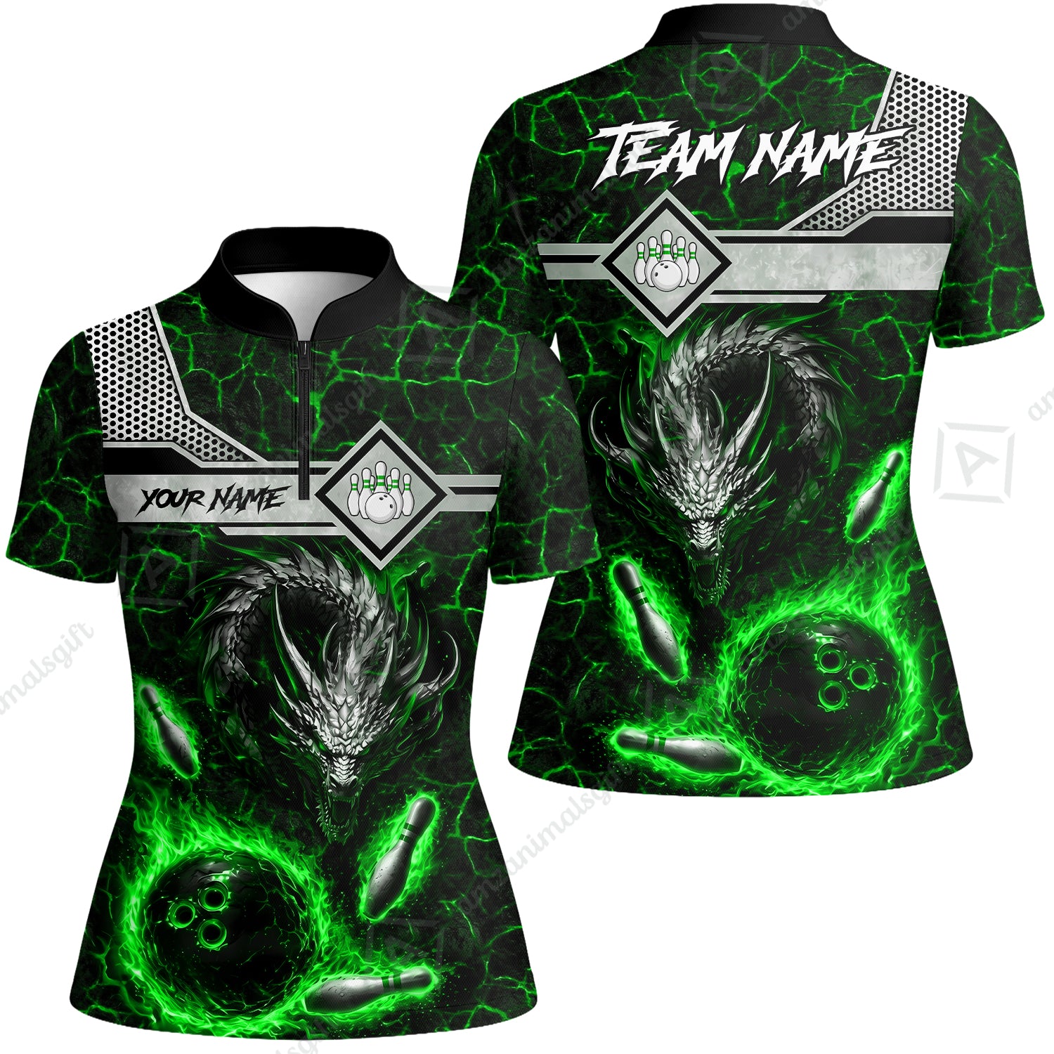 Women Jersey Shirt||Green