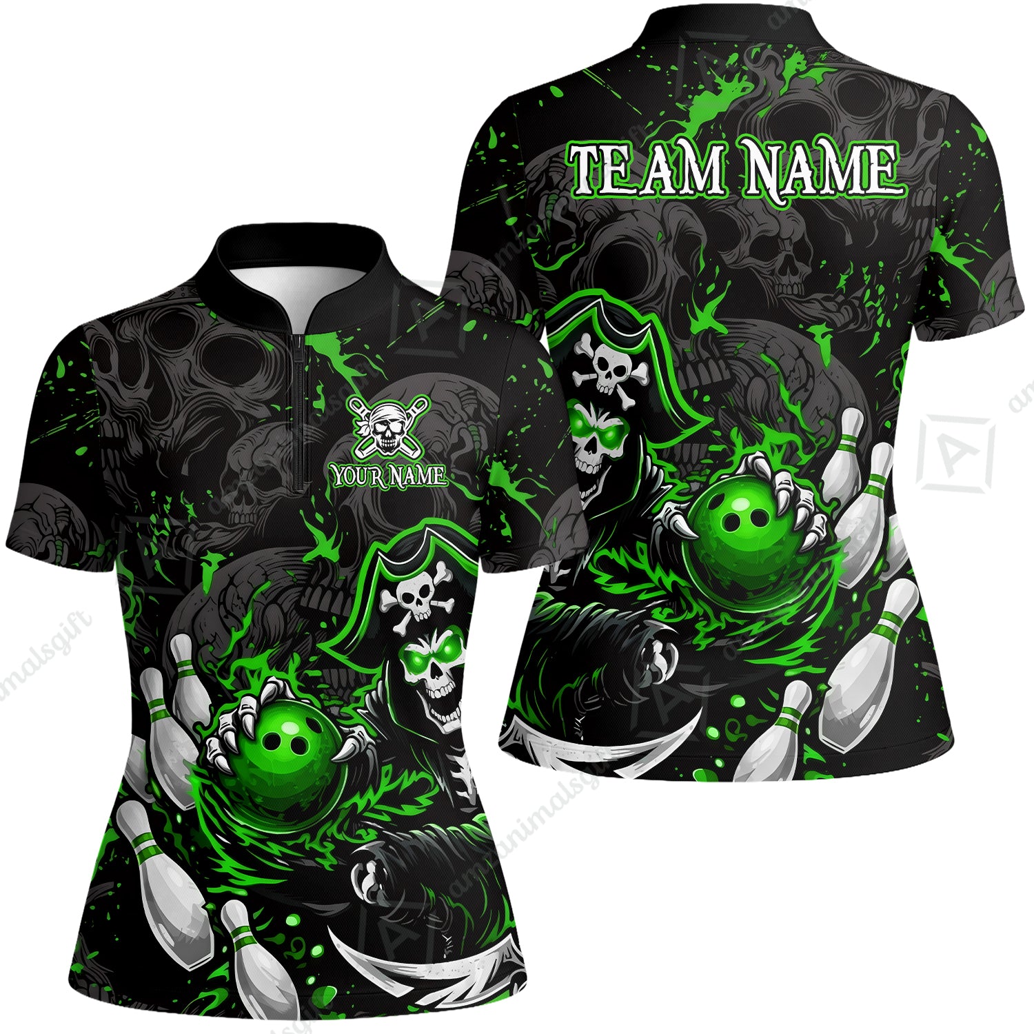 Women Jersey Shirt||Green
