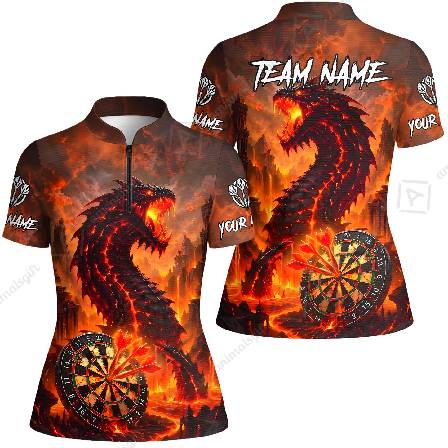 Women Jersey Shirt||Orange