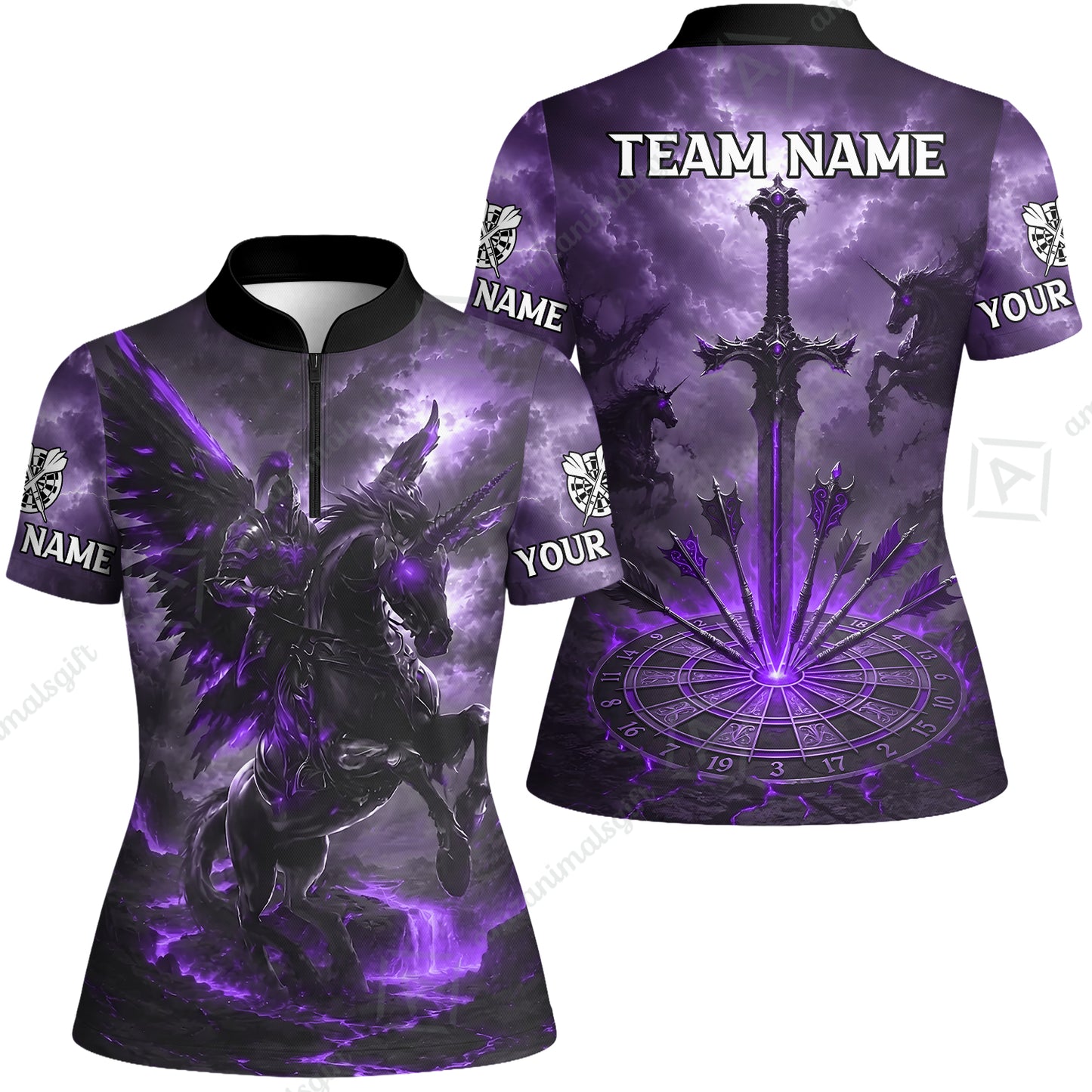 Women Jersey Shirt||Purple