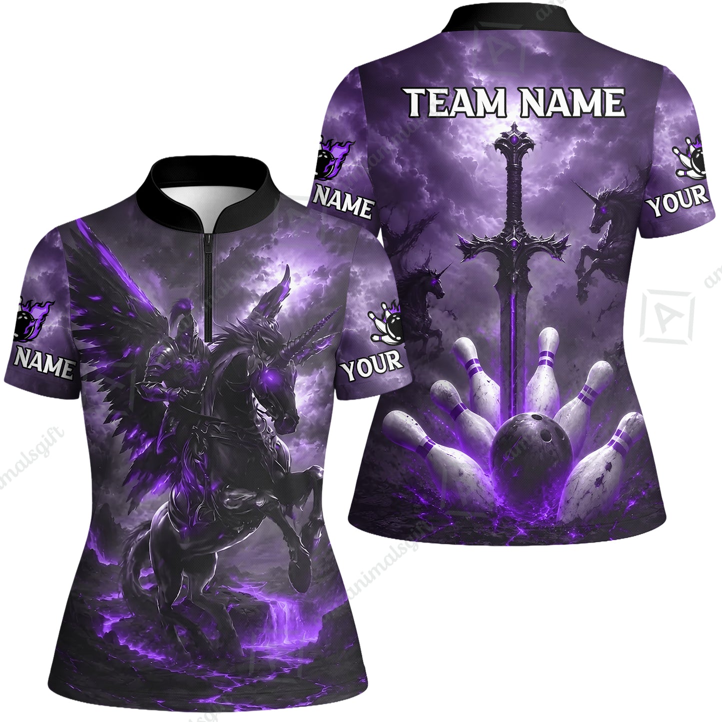 Women Jersey Shirt||Purple