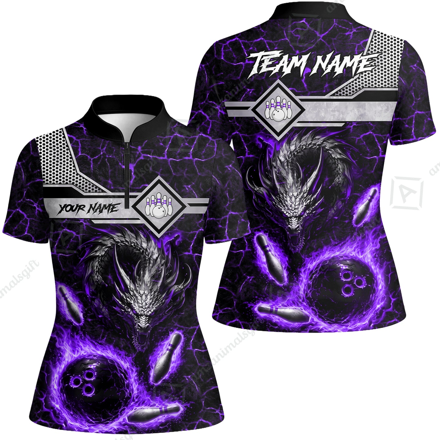 Women Jersey Shirt||Purple