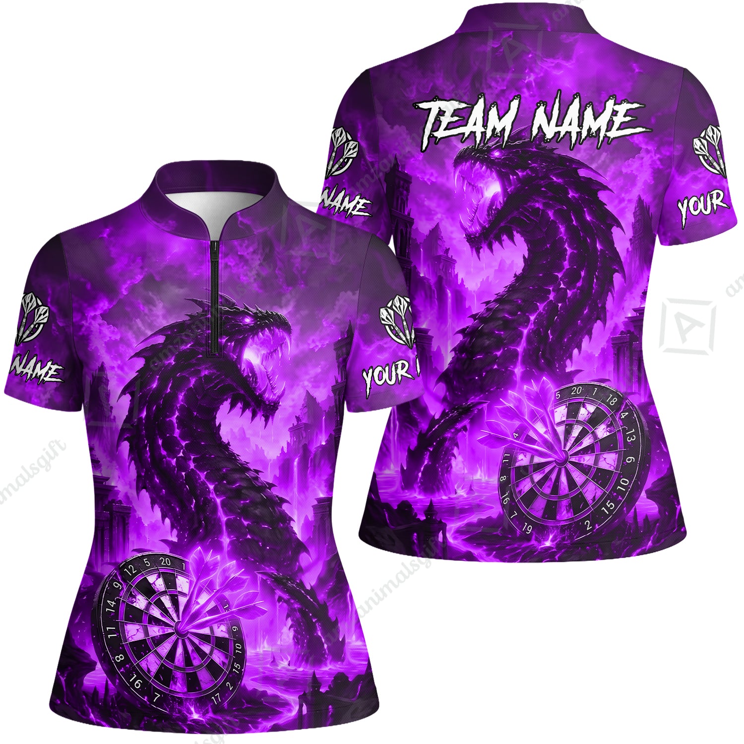 Women Jersey Shirt||Purple