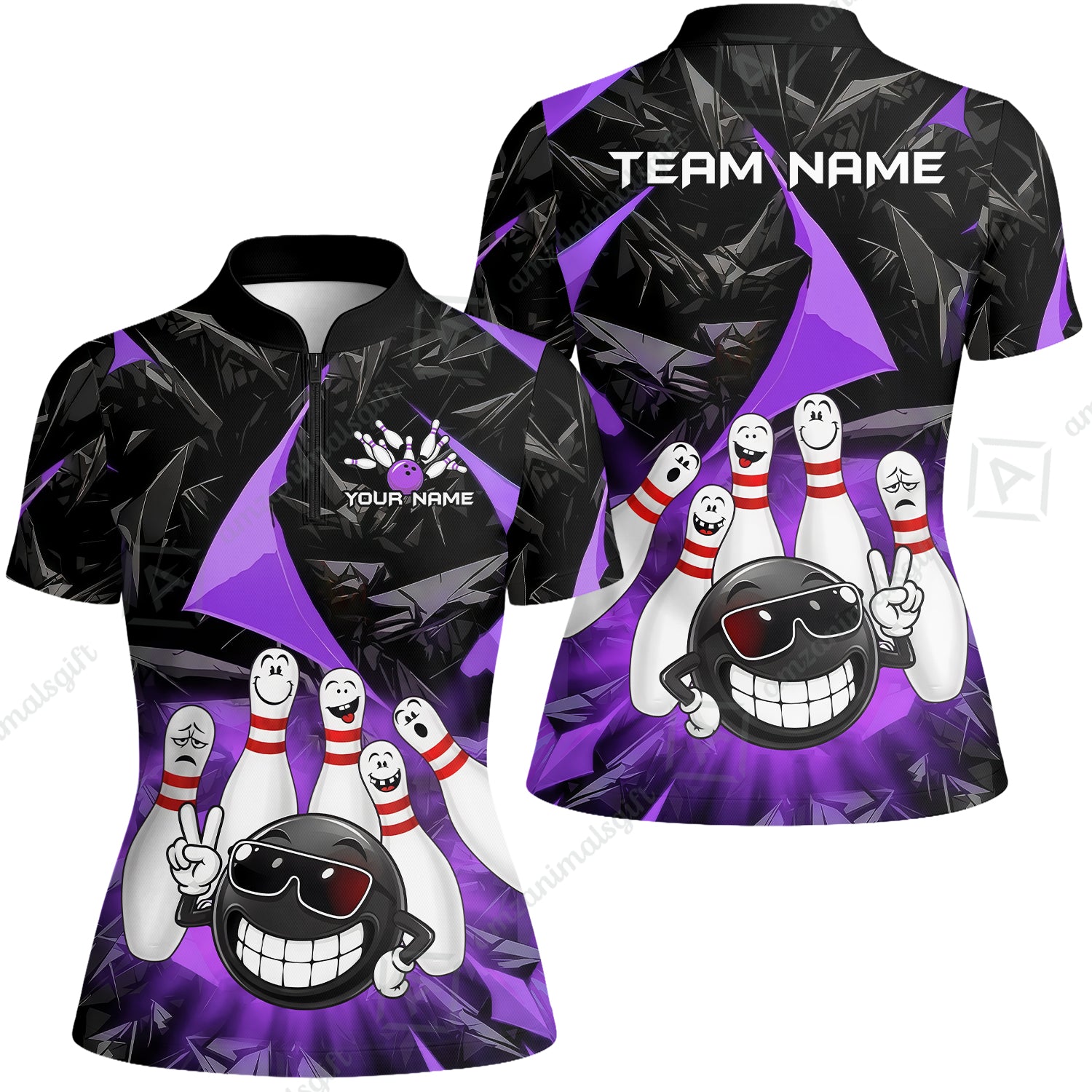 Women Jersey Shirt||Purple