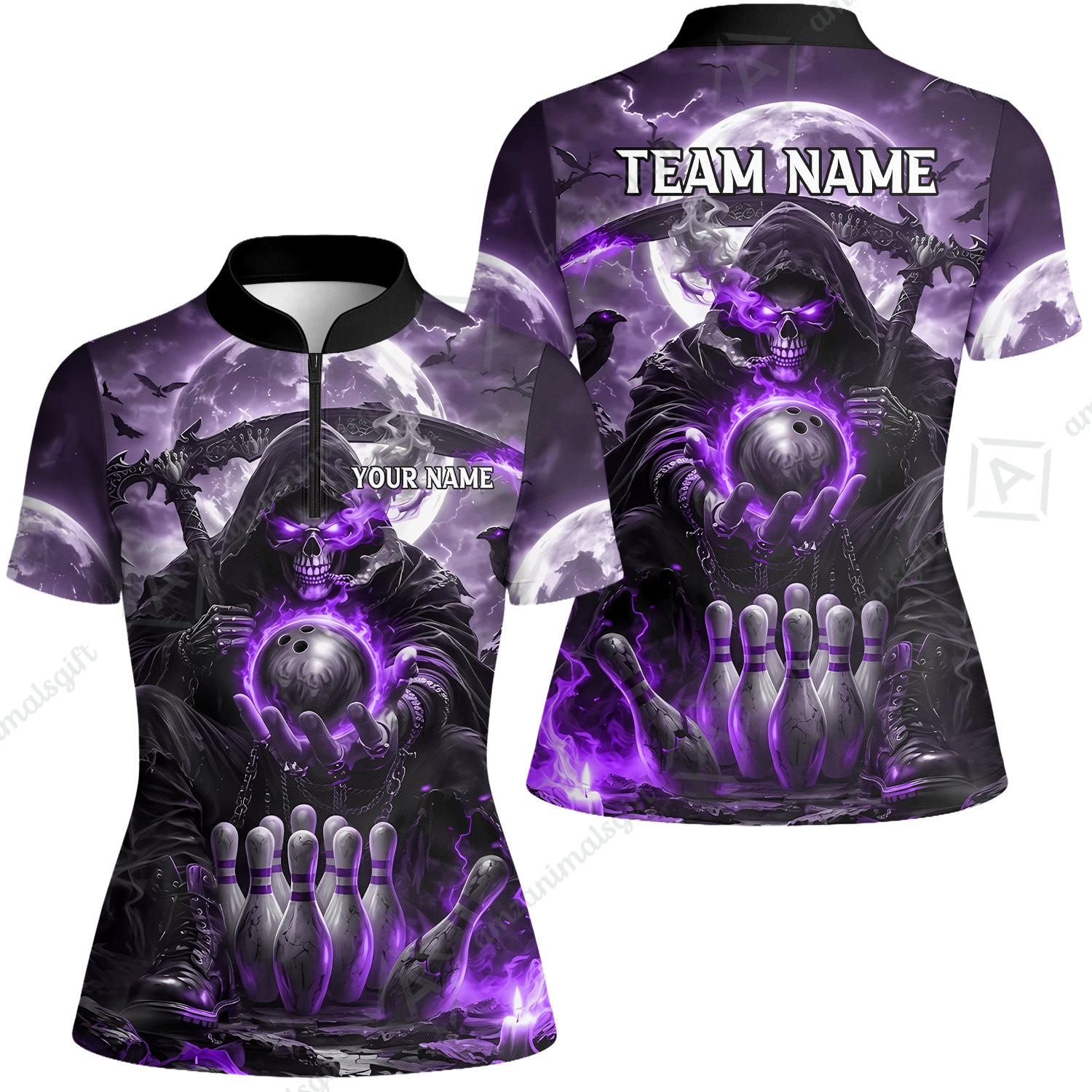 Women Jersey Shirt||Purple