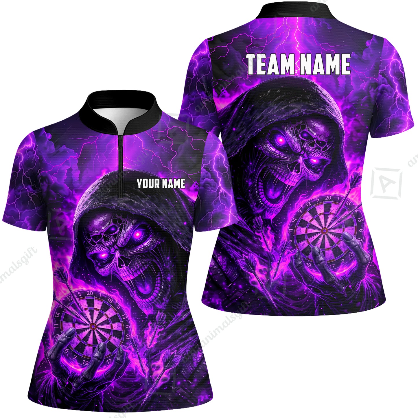 Women Jersey Shirt||Purple
