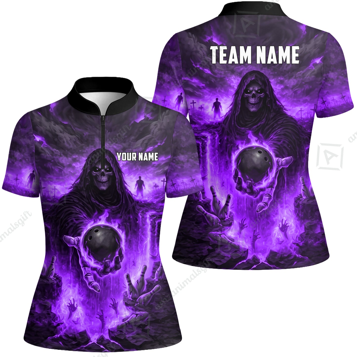 Women Jersey Shirt||Purple