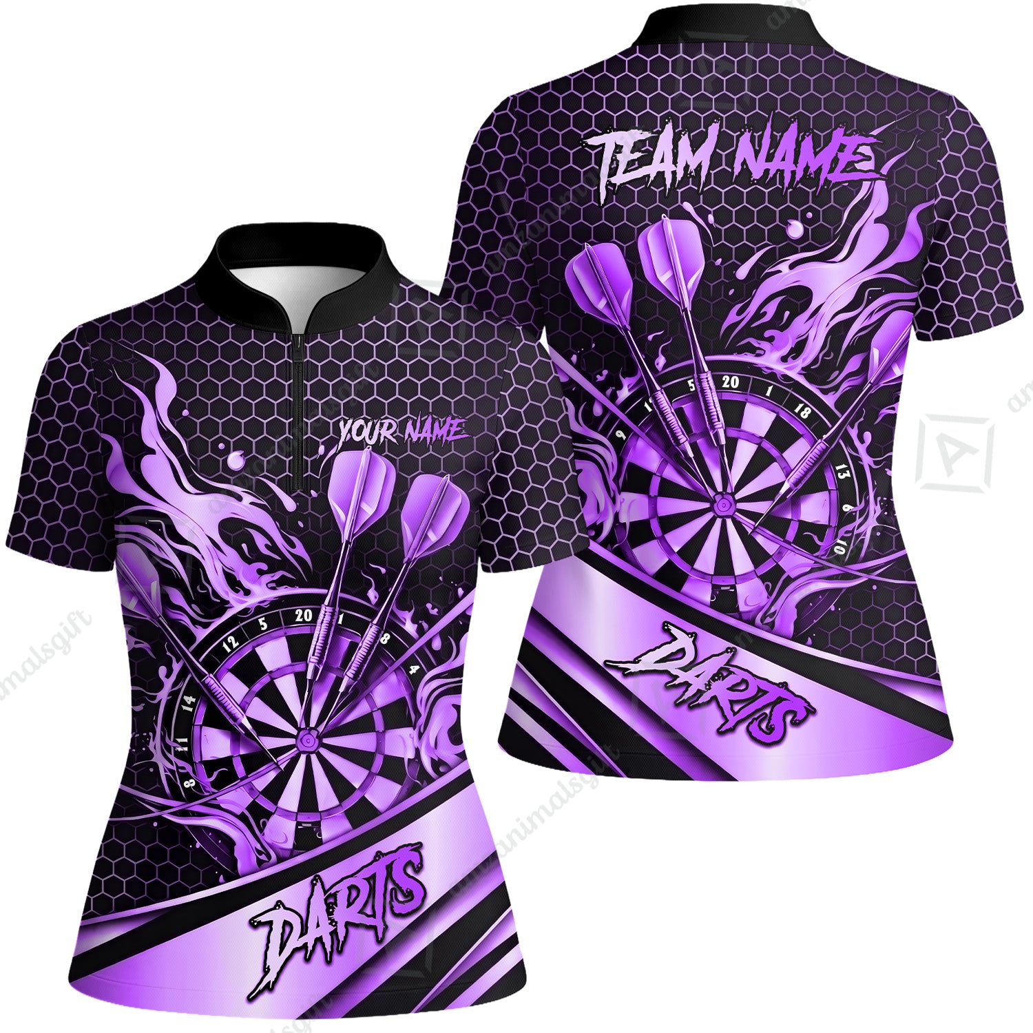 Women Jersey Shirt||Purple