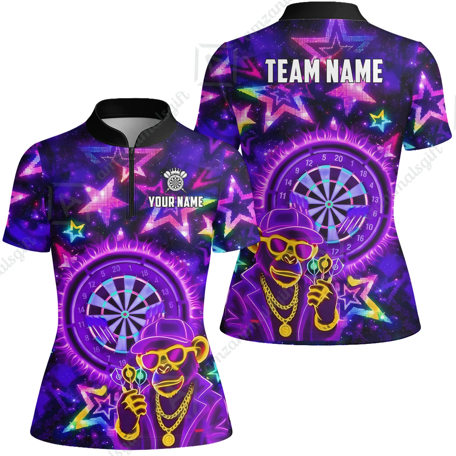 Women Jersey Shirt||Purple