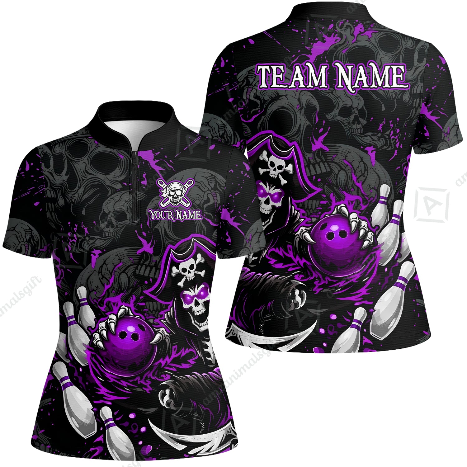 Women Jersey Shirt||Purple