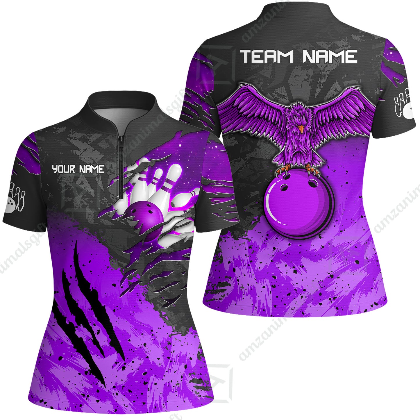 Women Jersey Shirt||Purple