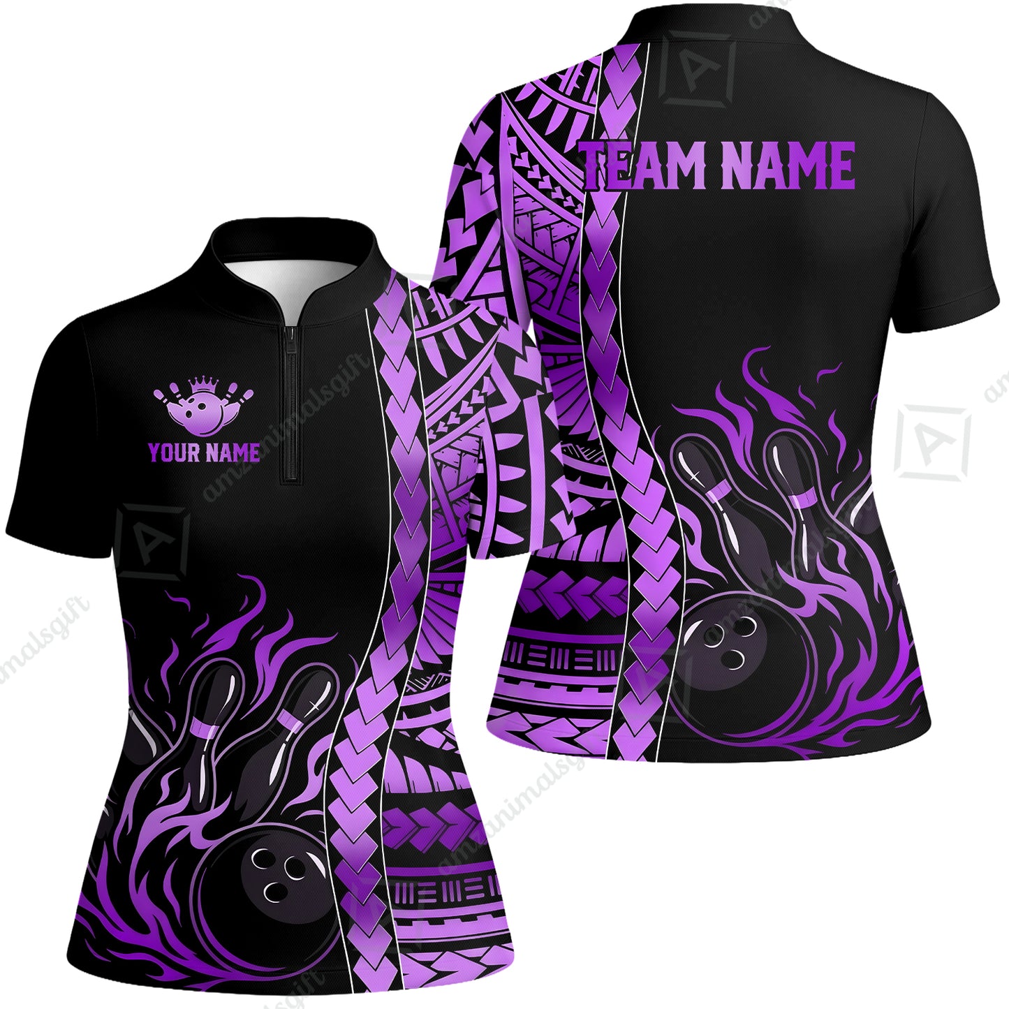 Women Jersey Shirt||Purple