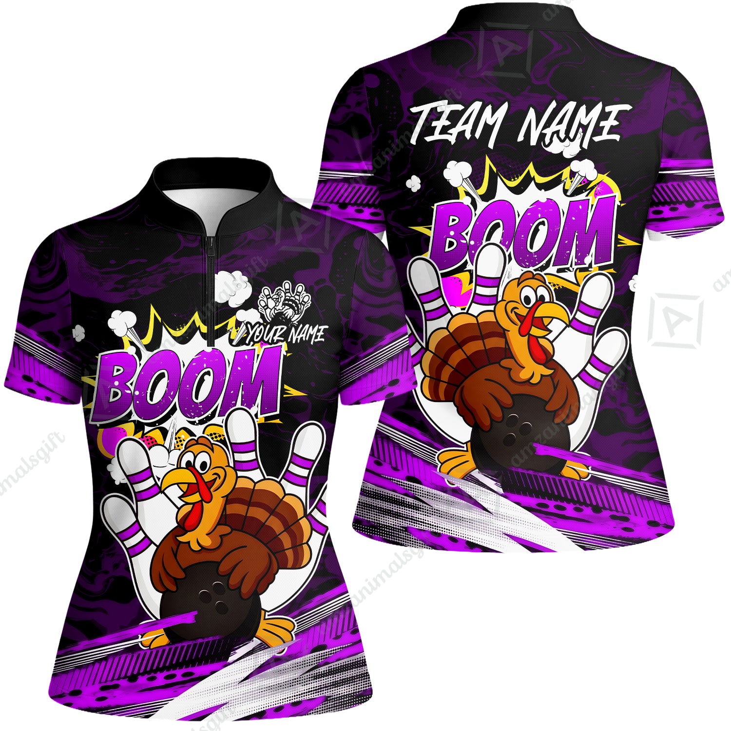 Women Jersey Shirt||Purple
