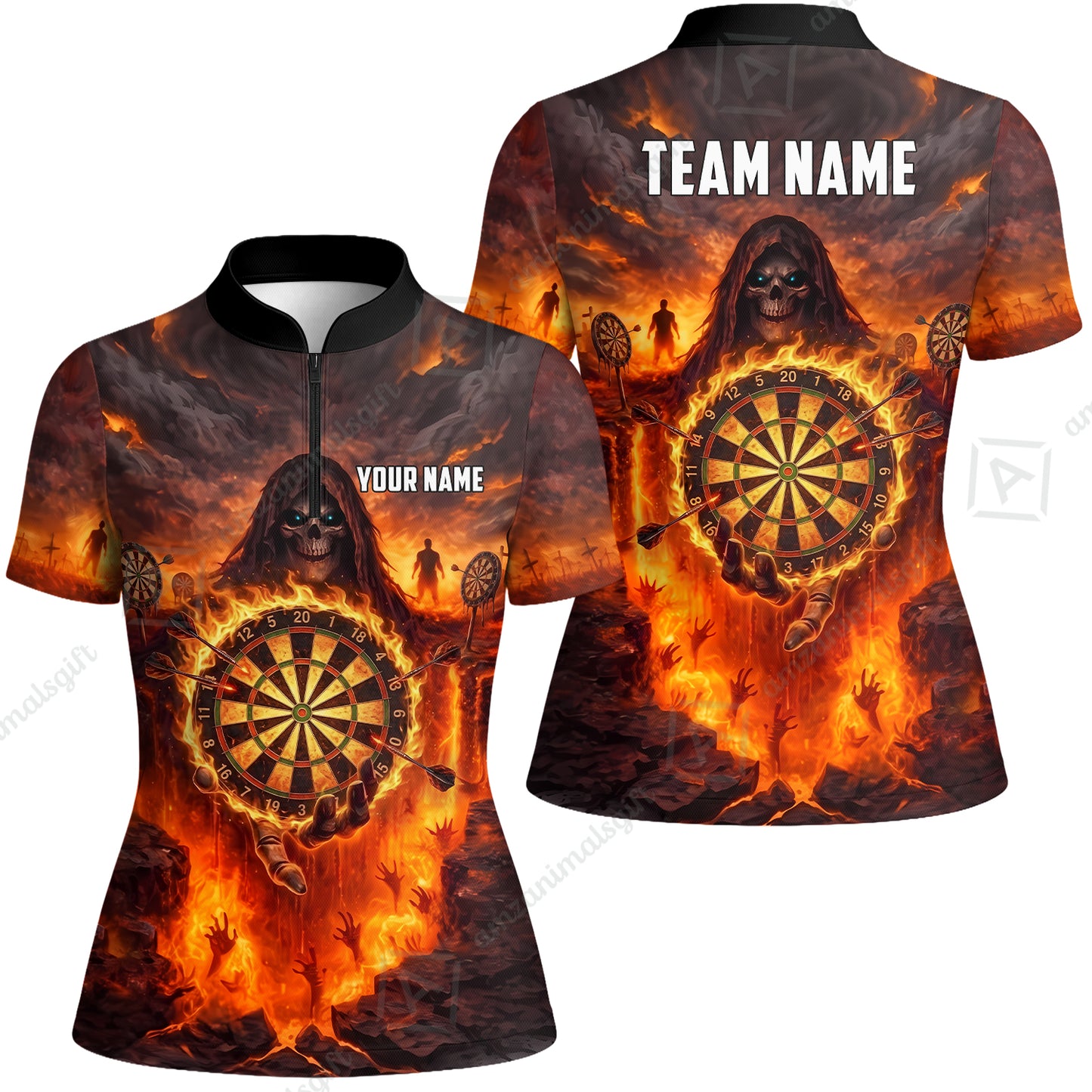 Women Jersey Shirt||Red