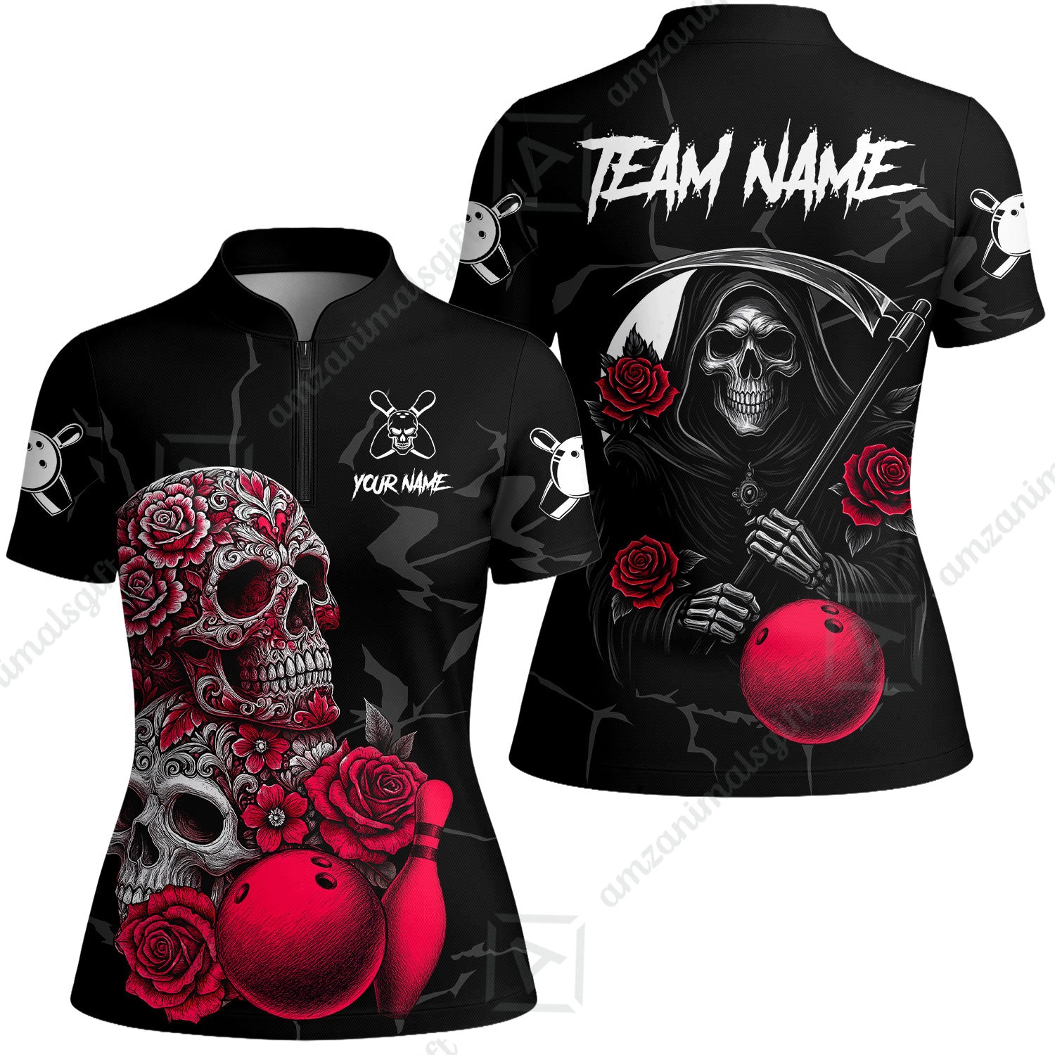 Women Jersey Shirt||Red