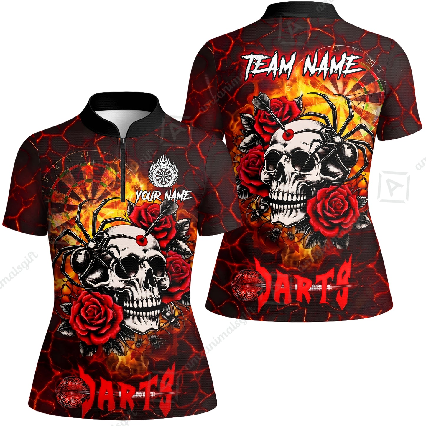 Women Jersey Shirt||Red