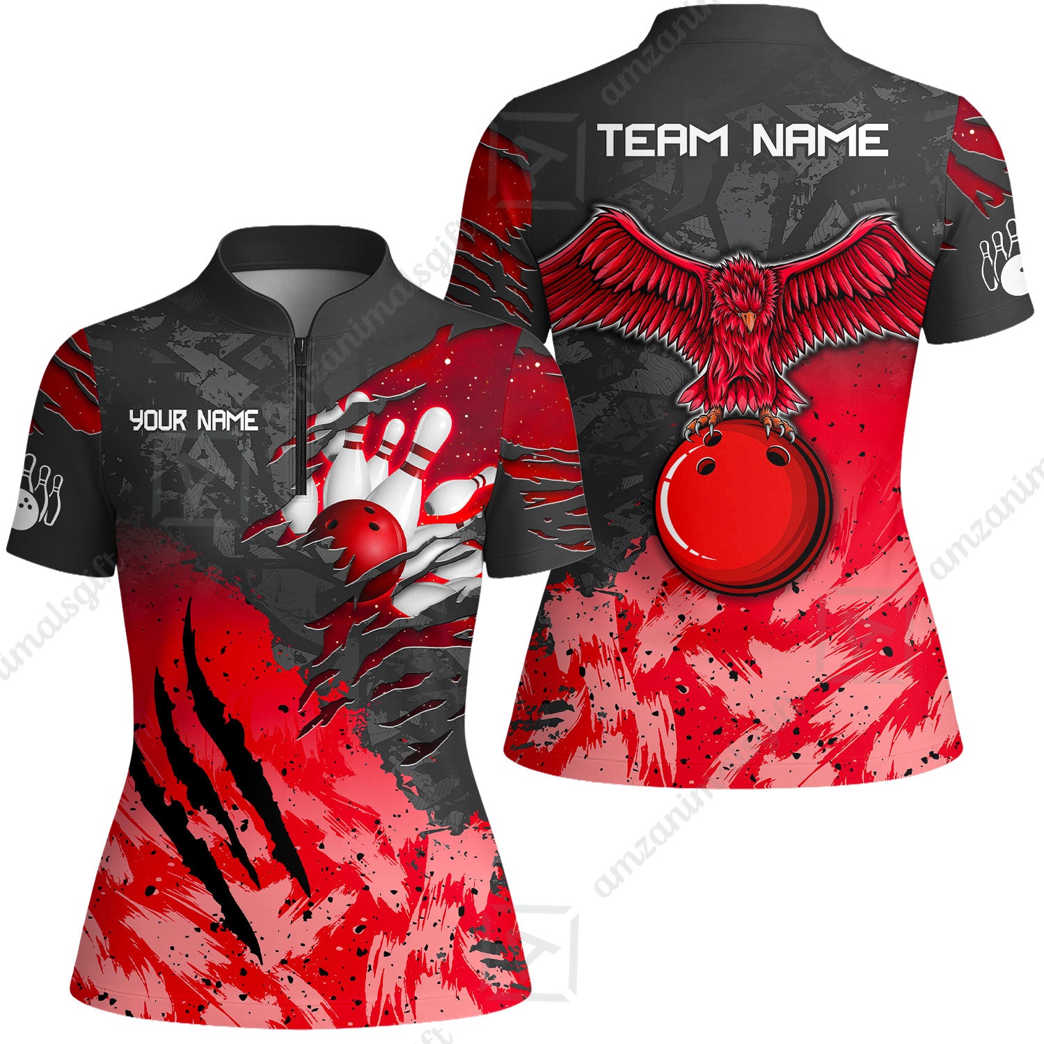 Women Jersey Shirt||Red