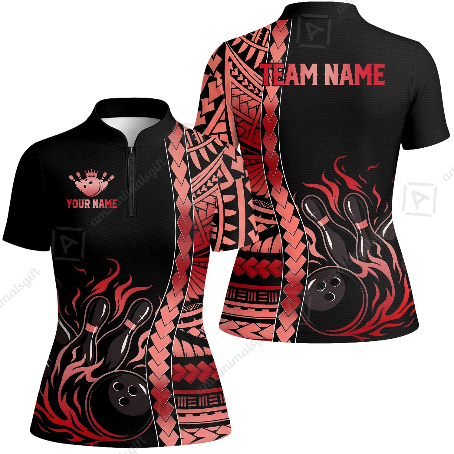 Women Jersey Shirt||Red