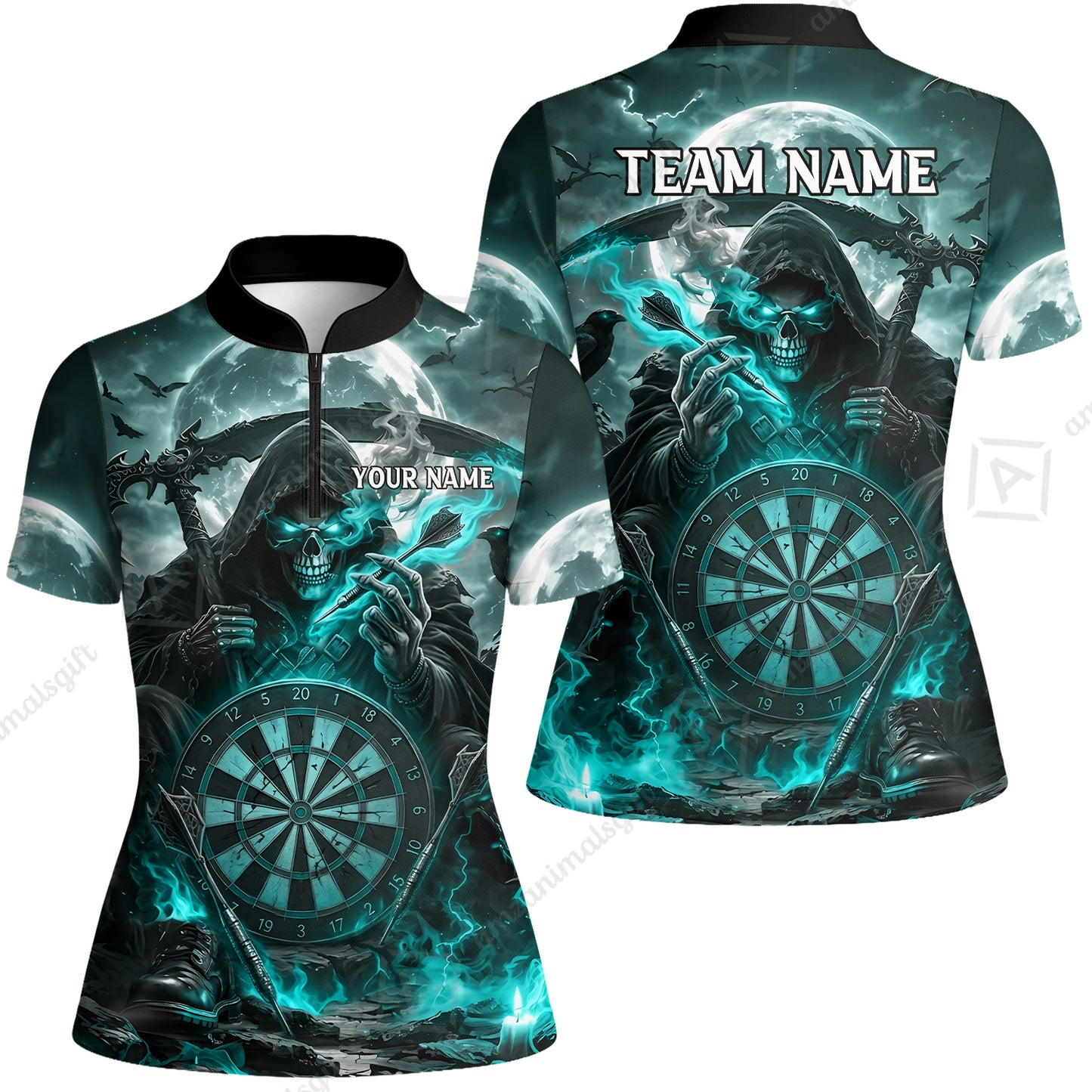 Women Jersey Shirt||Turquoise