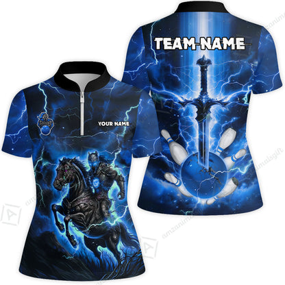 Custom Bowling Jersey Polo Shirt, Dark Knight Bowling, Custom Bowling Jersey Team Shirt For Players With Name & Team Name