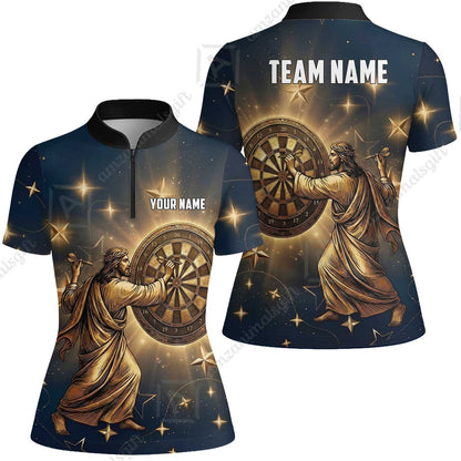Custom Darts Team Jersey, Personalized God Darts Polo Shirt For Players With Name & Team Name
