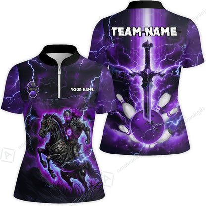Custom Bowling Jersey Polo Shirt, Dark Knight Bowling, Custom Bowling Jersey Team Shirt For Players With Name & Team Name