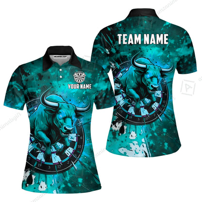 Custom Darts Team Jersey, Personalized Raging Bull Jersey Shirt For Players With Name & Team Name