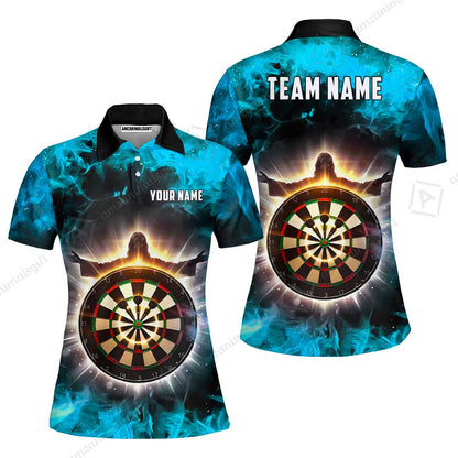 Custom Darts Team Jersey, Personalized Heavenly Strike Dart Polo Shirt For Players With Name & Team Name