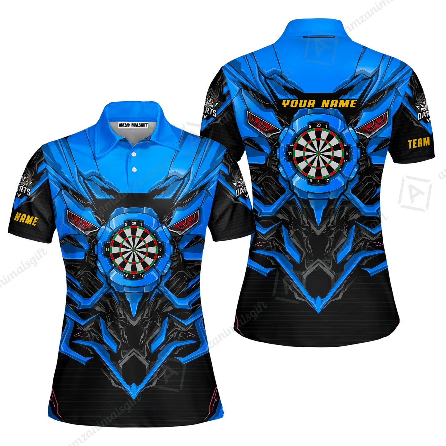 Women Polo Shirt||Blue