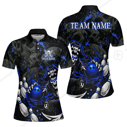 Women Polo||Blue