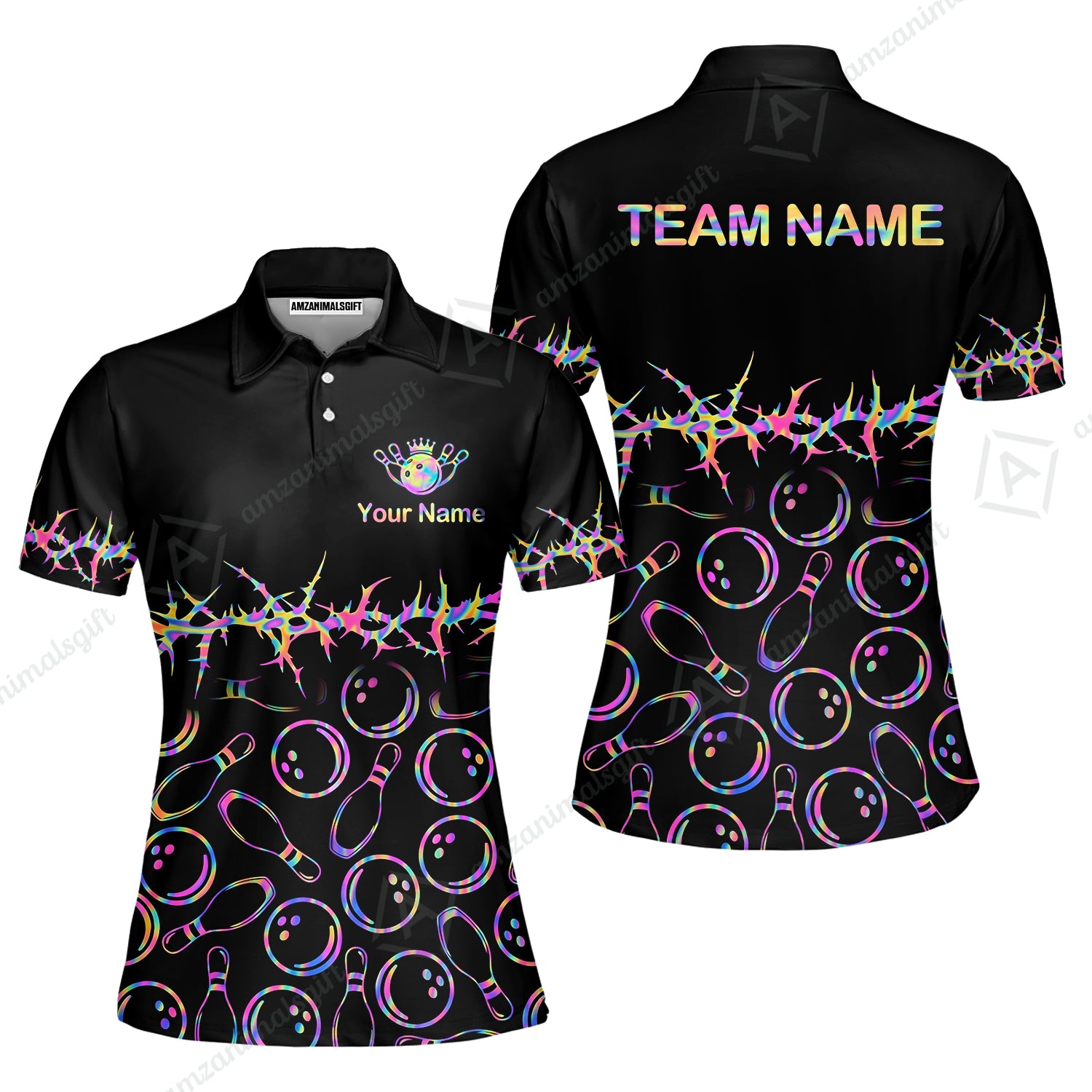 Women Polo||Colorful