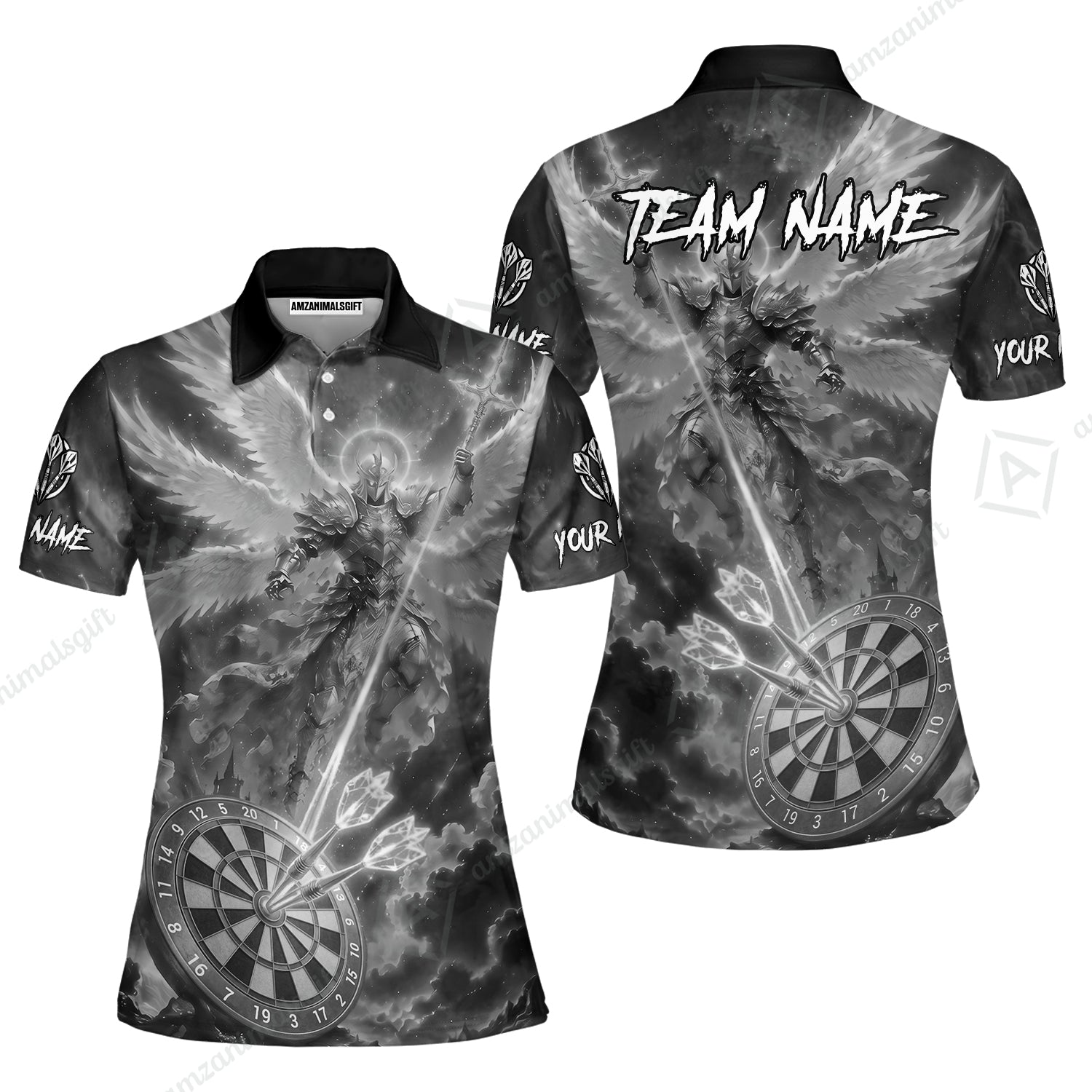 Women Polo Shirt||Gray