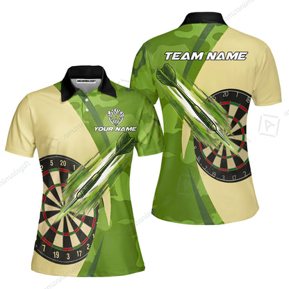 Women Polo Shirt||Green