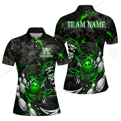 Women Polo||Green