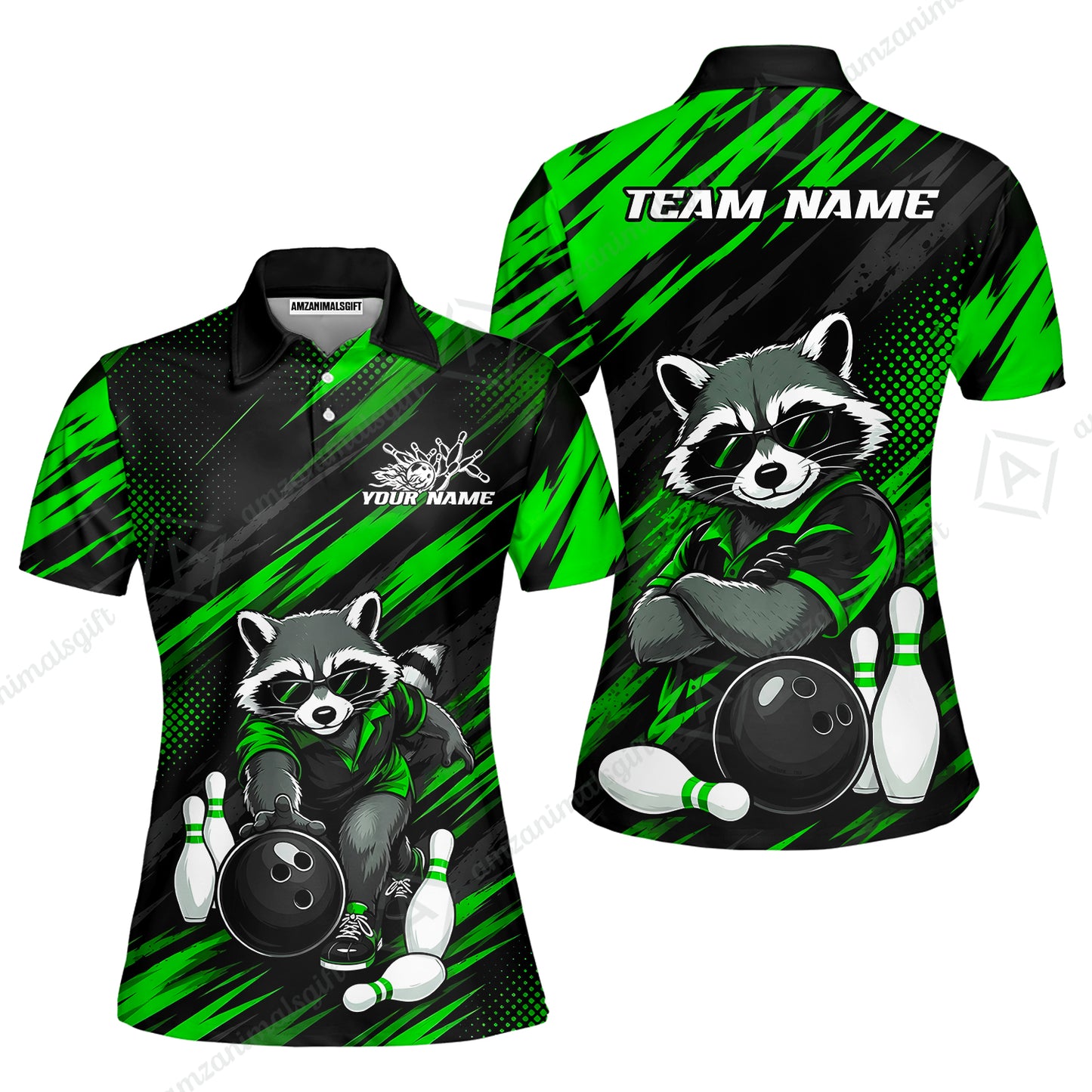 Women Polo||Green