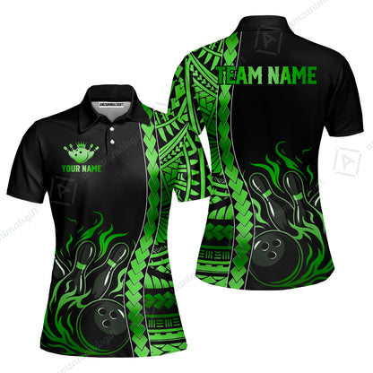 Women Polo||Green