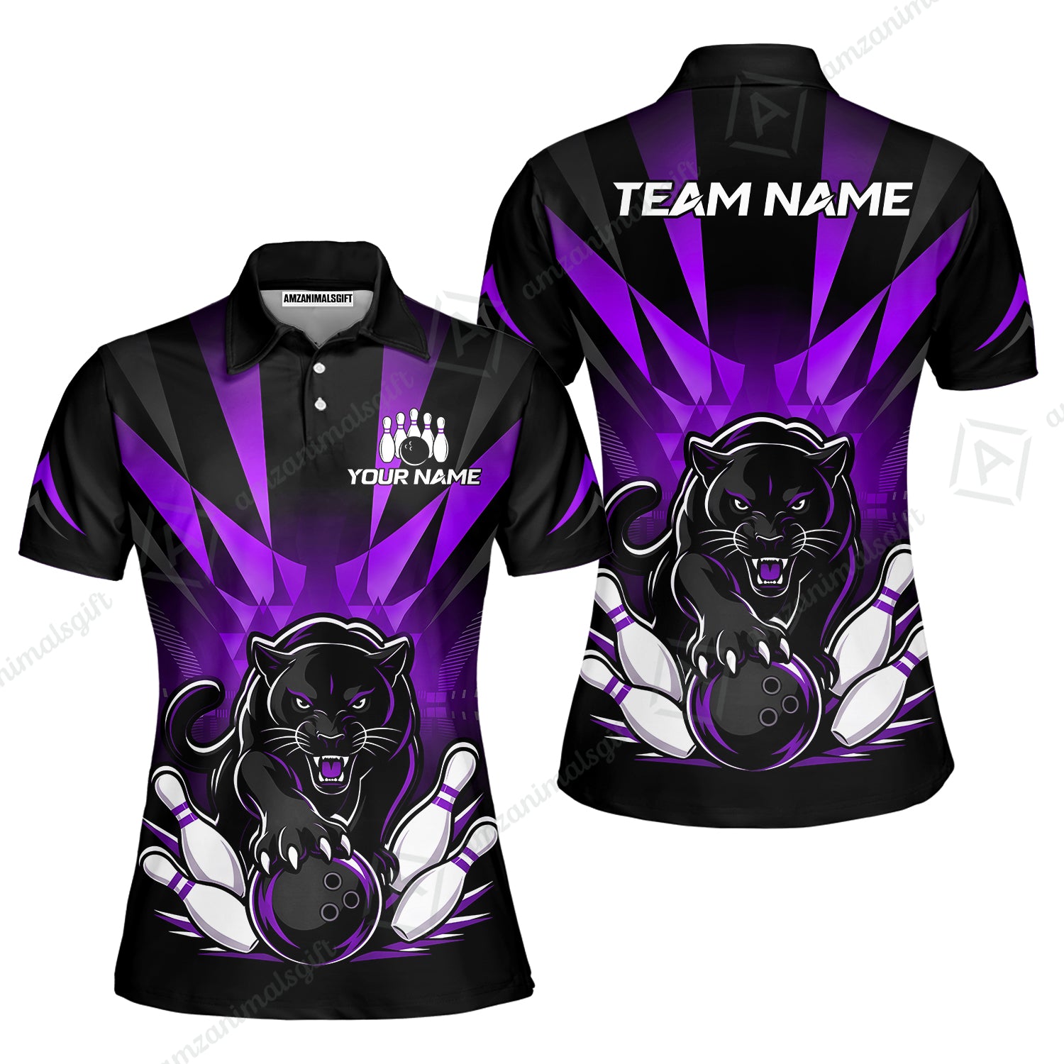 Women Polo||Purple