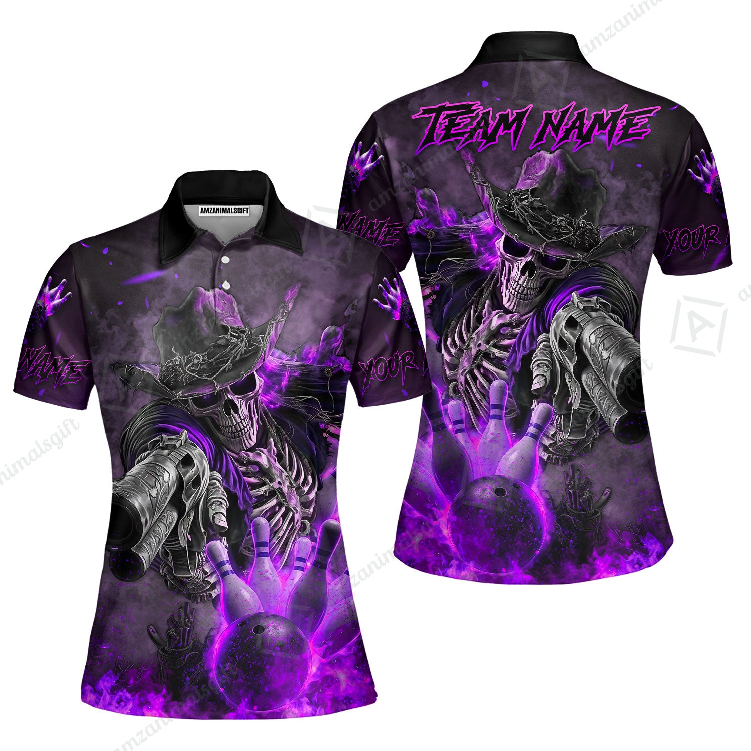 Women Polo||Purple
