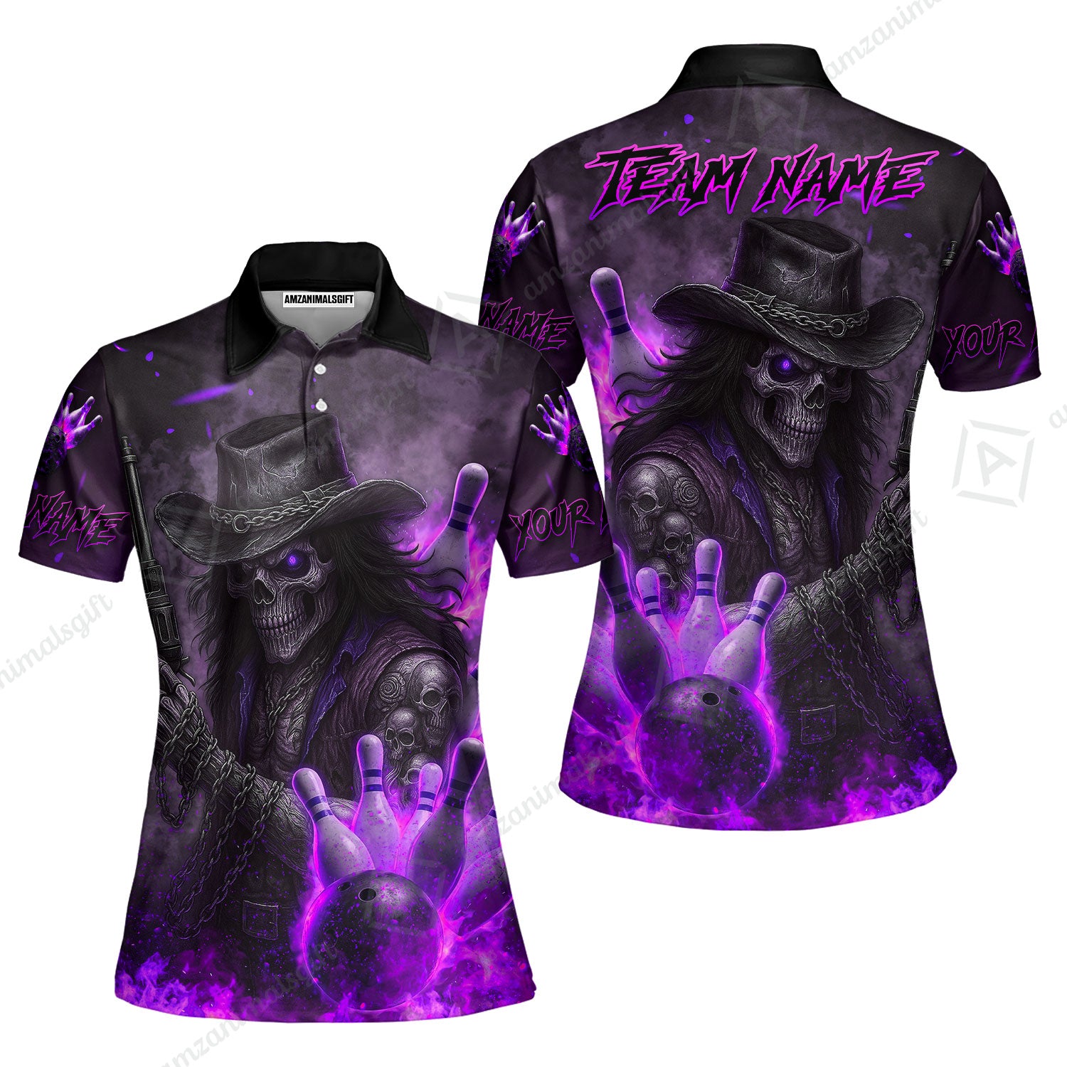 Women Polo||Purple