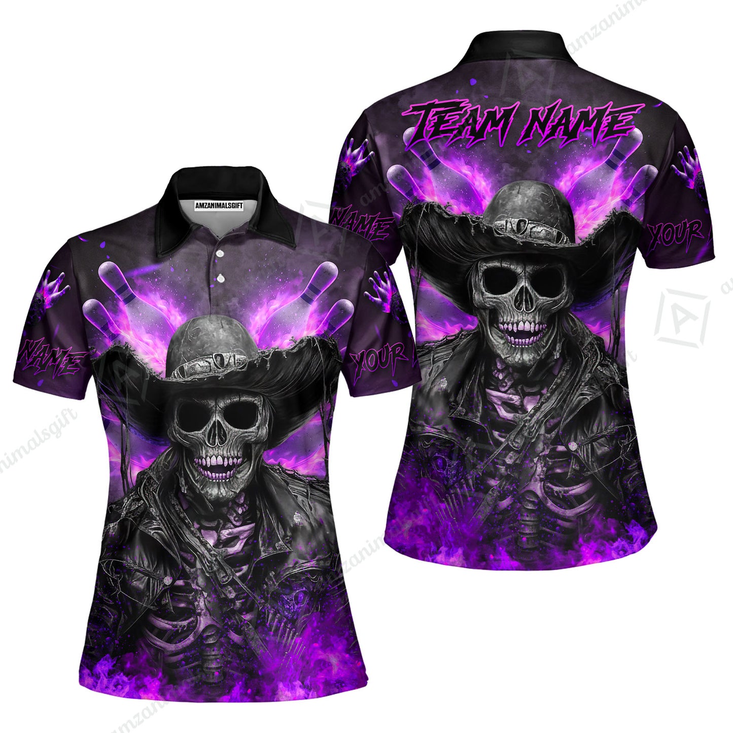 Women Polo||Purple