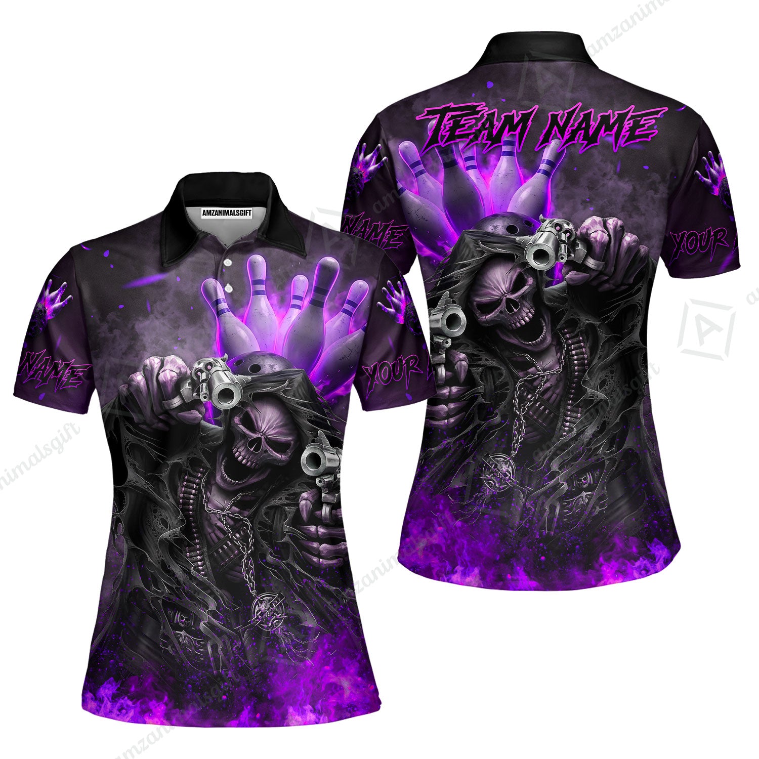 Women Polo||Purple