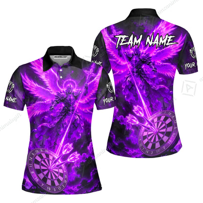 Women Polo Shirt||Purple