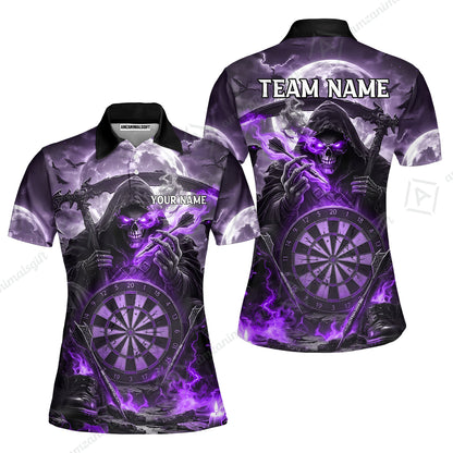Women Polo||Purple