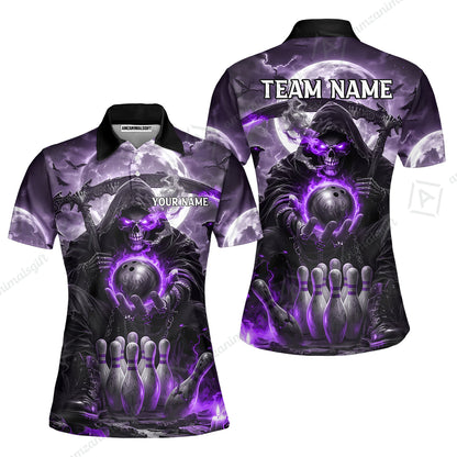Women Polo||Purple