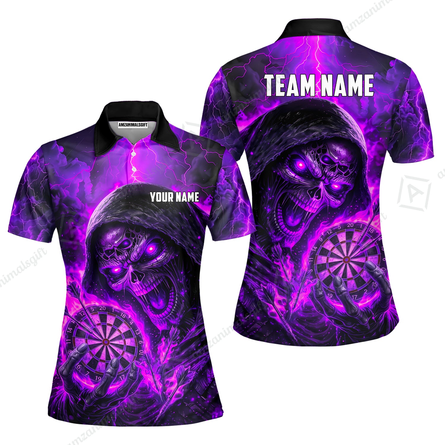 Women Polo||Purple