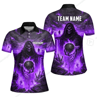 Women Polo||Purple