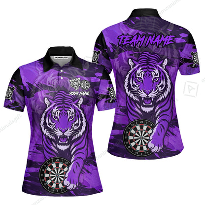 Women Polo Shirt||Purple